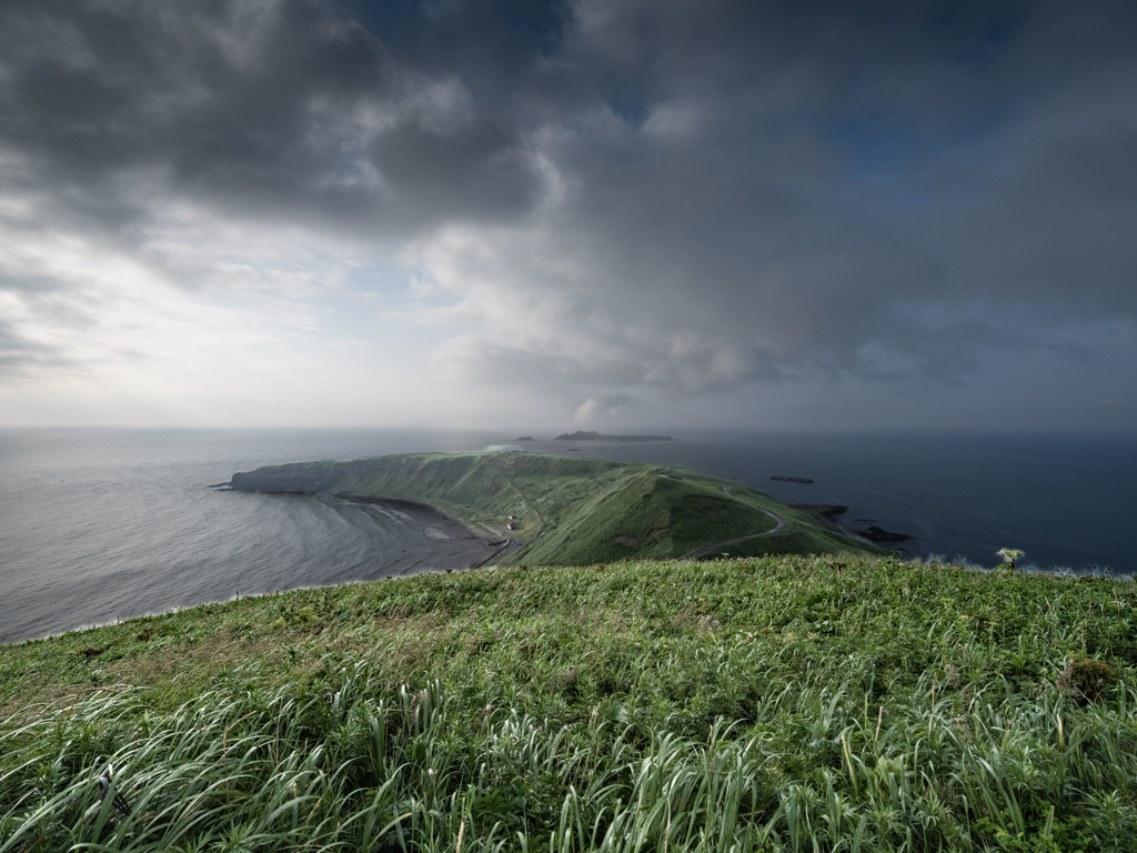 礼文島の風景