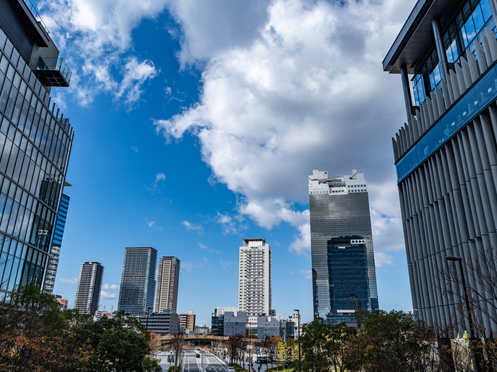梅田の風景