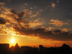 いつもの夕暮れ