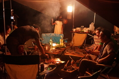 琵琶湖の夜
