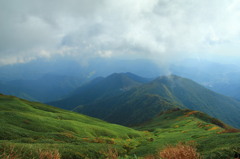 谷川岳から
