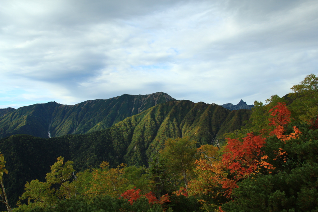 燕岳へ