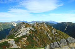 燕岳へ