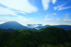 日光の山々