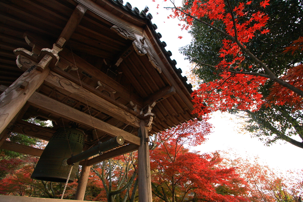 寂光院　少し早めの
