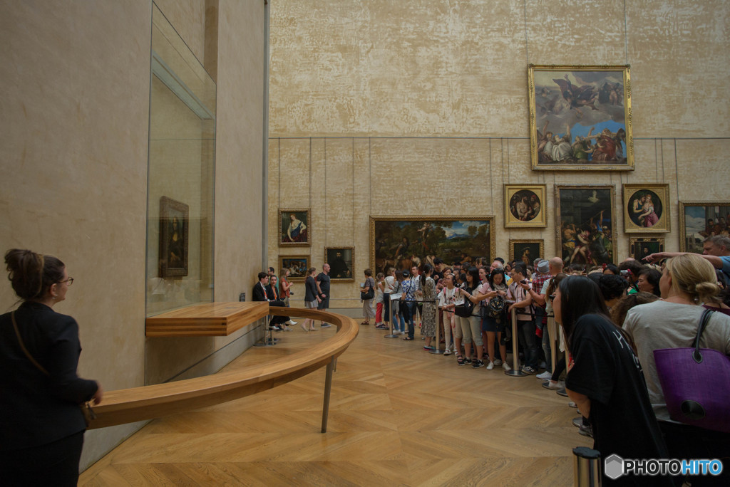 モナリザと観衆
