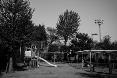 人のいない公園