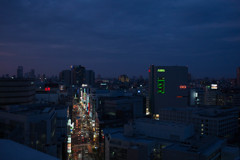夕暮れ