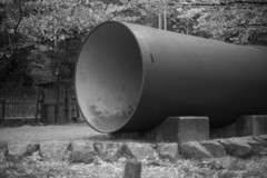 蹴上インクライン配水管