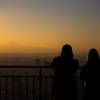 Christmas Couple with Mt.FUJI