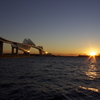 sunset with Gate Bridge