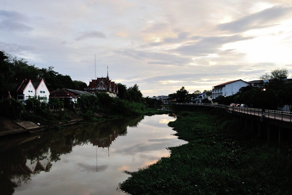 タイの田舎町Lampangの風景Ⅰ