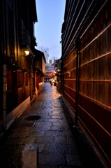 夕暮れ小路