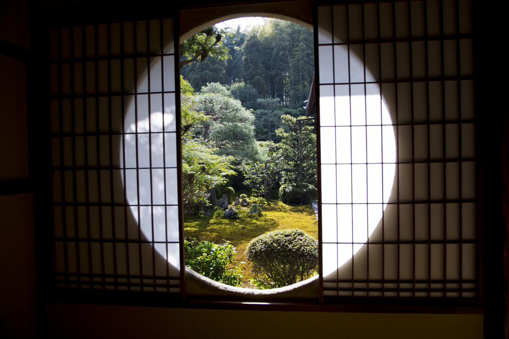芬陀院 庭園を望む