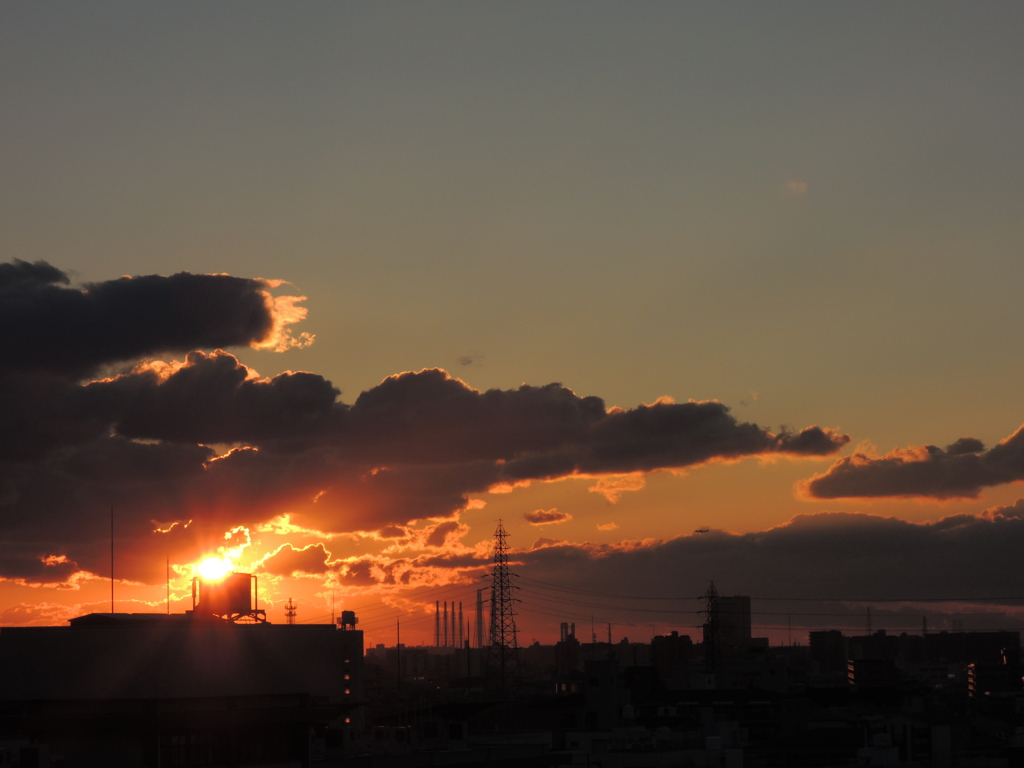 夕焼け