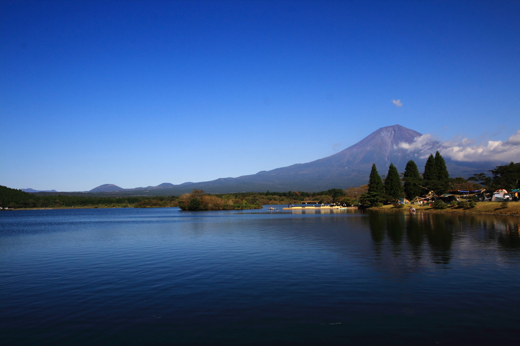 田貫湖からの富士山