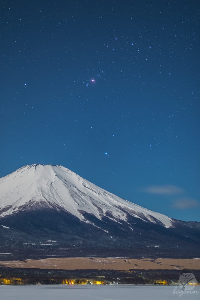 Winter Mount Fuji
