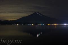 Lake of the summer night