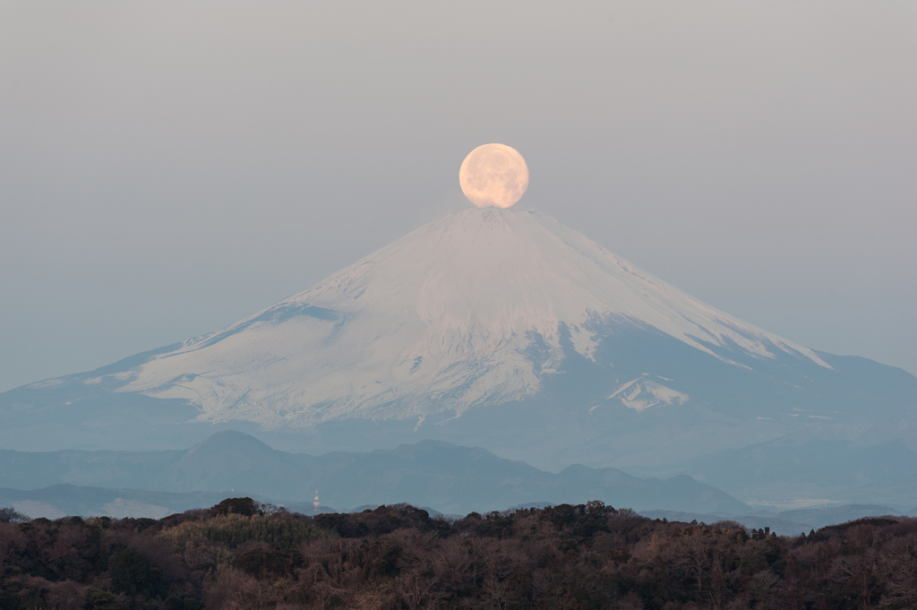 鎌倉からのパール富士