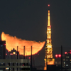 月と東京タワー1