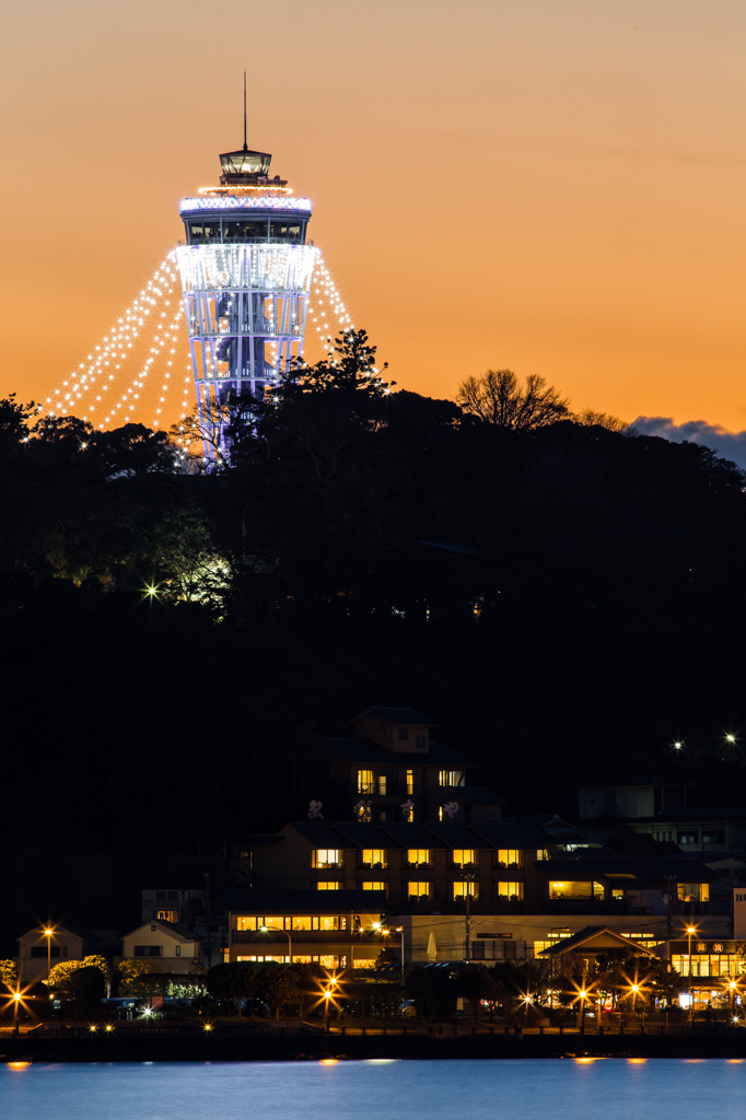 江の島夕景