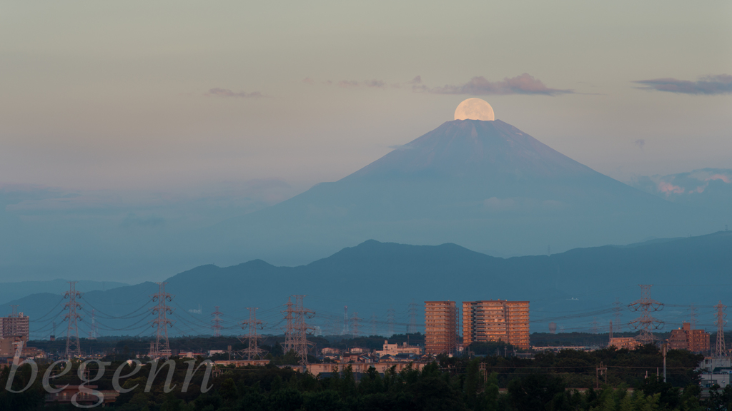 横浜からのパール富士