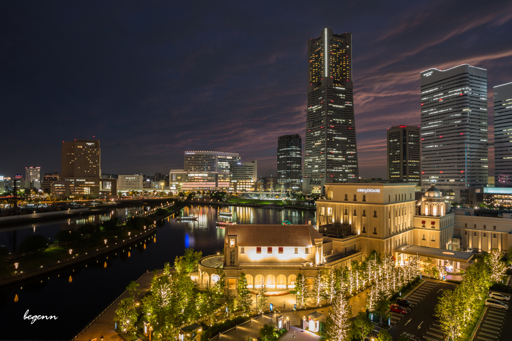 Minato Mirai night view