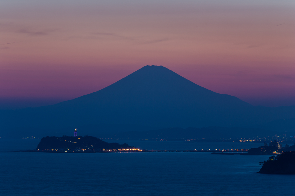 春の夕暮れ