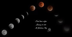 Total lunar eclipse