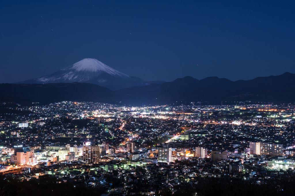 街灯月夜