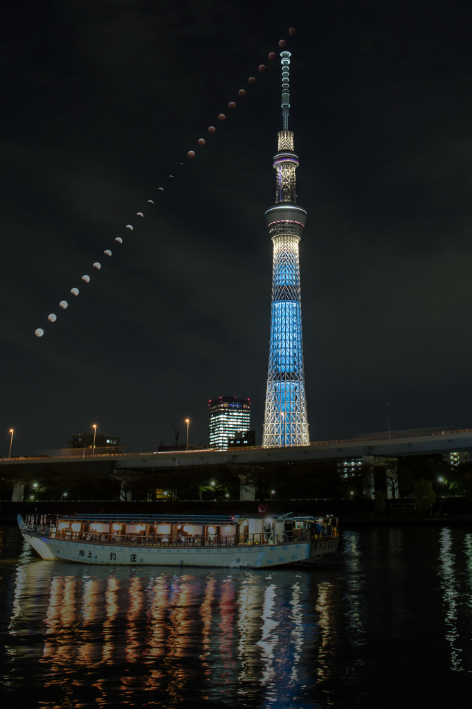 皆既月食　2014/10/8