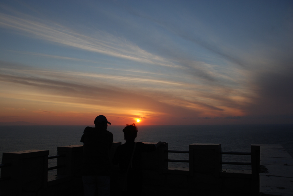 シルエット・・・（我が両親）