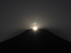 Nature「山中湖ダイヤモンド富士」