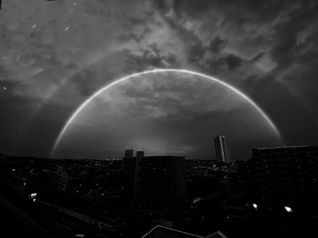Nature「雨上がる・これこそ天空の二重橋」