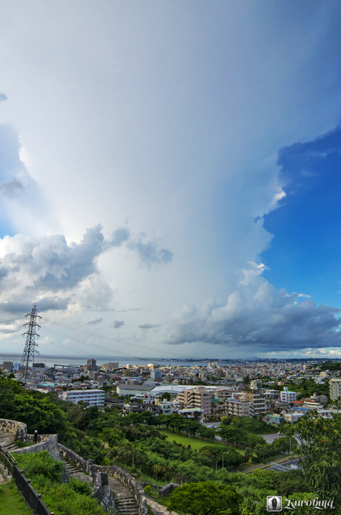 強烈な雨雲