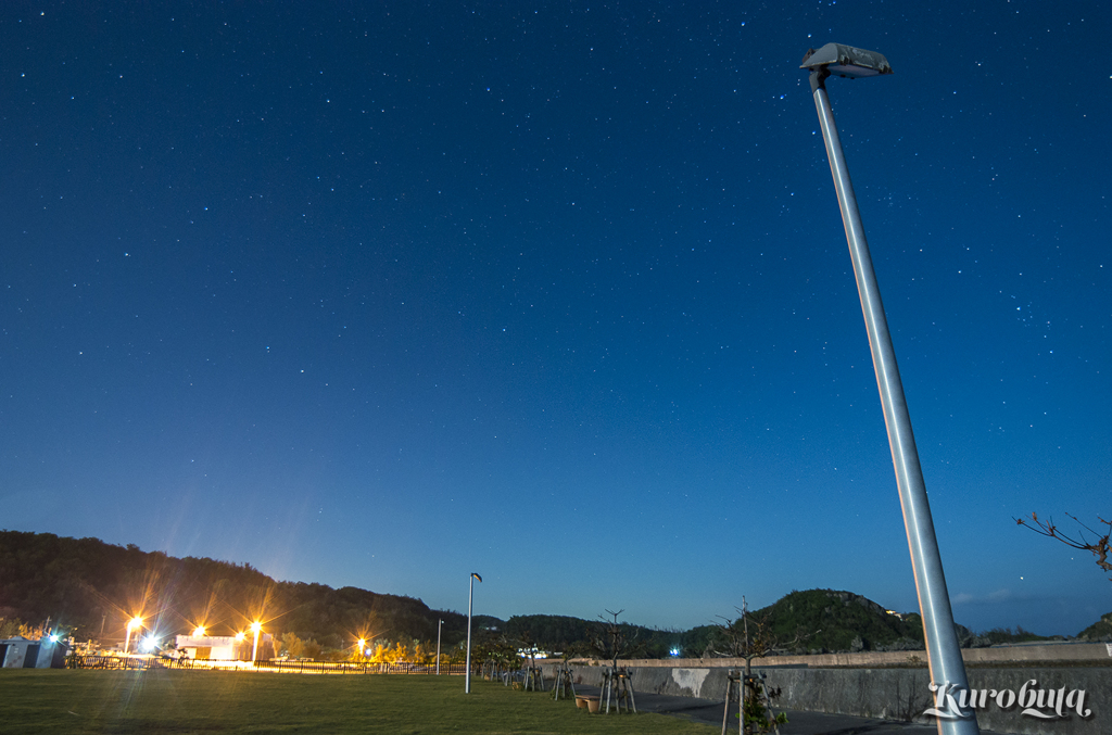 【星景写真】　浜比嘉島　