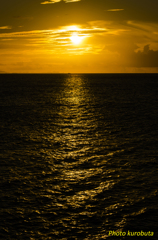 今日だけの夕日
