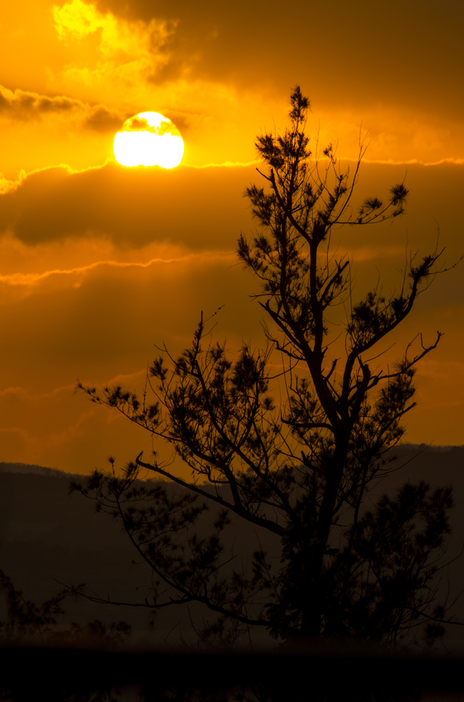 沖縄　夕日