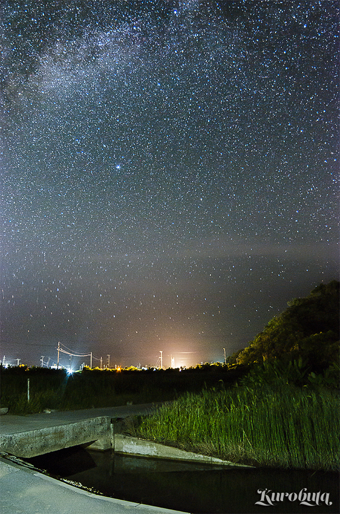 ヤンバルで天の川