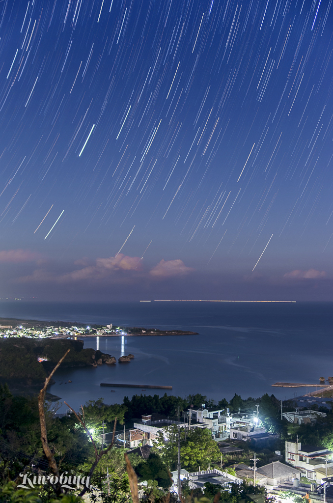 【星景写真】　うるま市　宮城島　