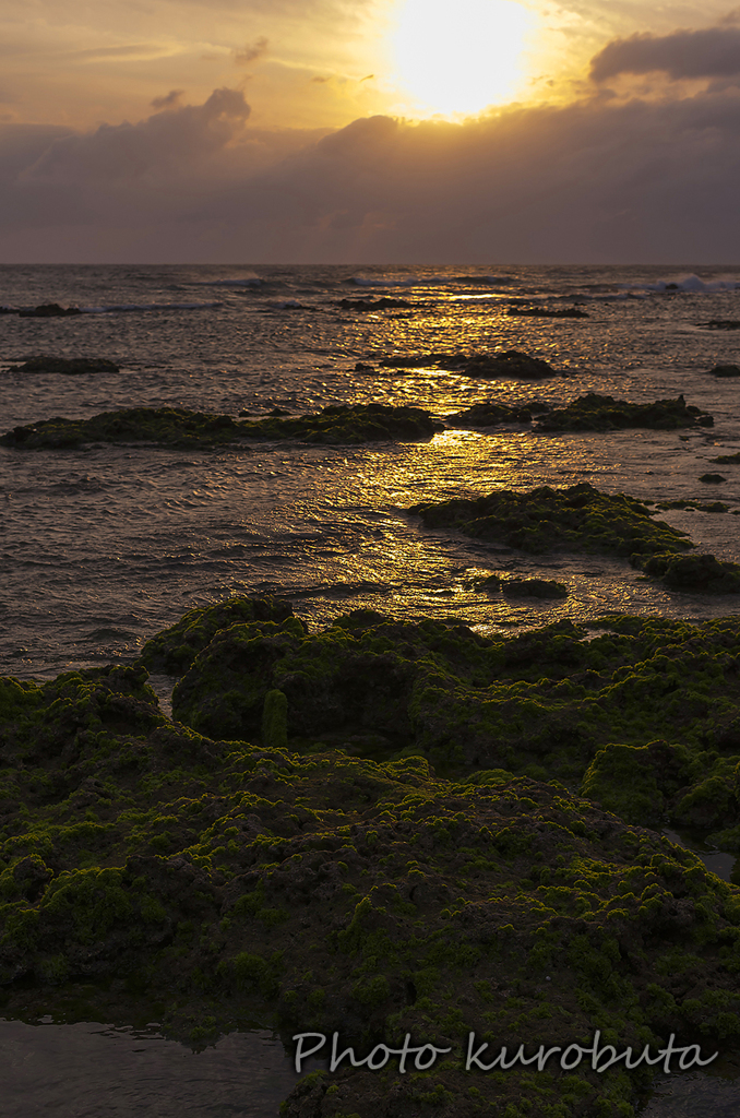 リーフの夕暮れ