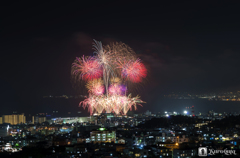 琉球海炎祭を遠くから