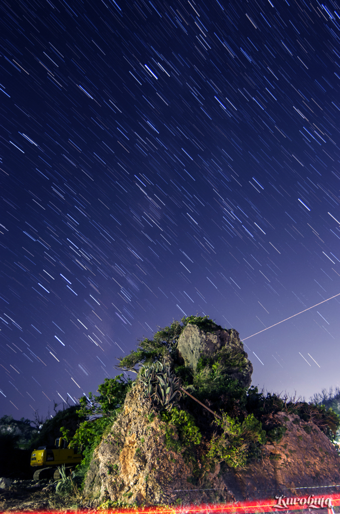 【星景写真】　浜比嘉島　