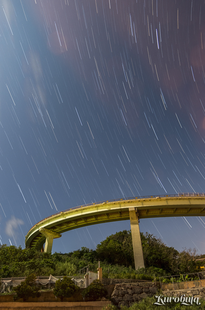 星景写真　ニライカナイ橋