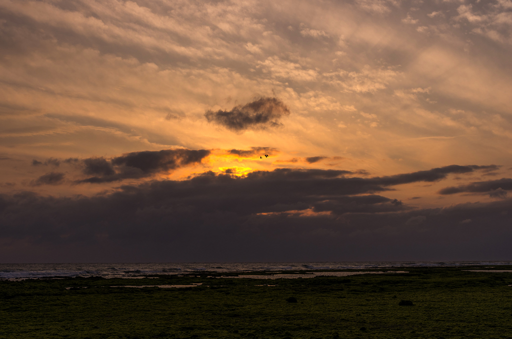 リーフの夕暮れ