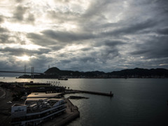 関門海峡唐戸桟橋よりその１