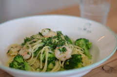 クリームソースパスタ