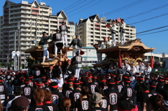 岸和田だんじり入魂式