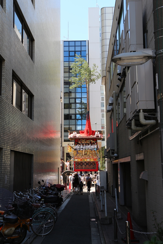 祇園祭　山鉾巡行