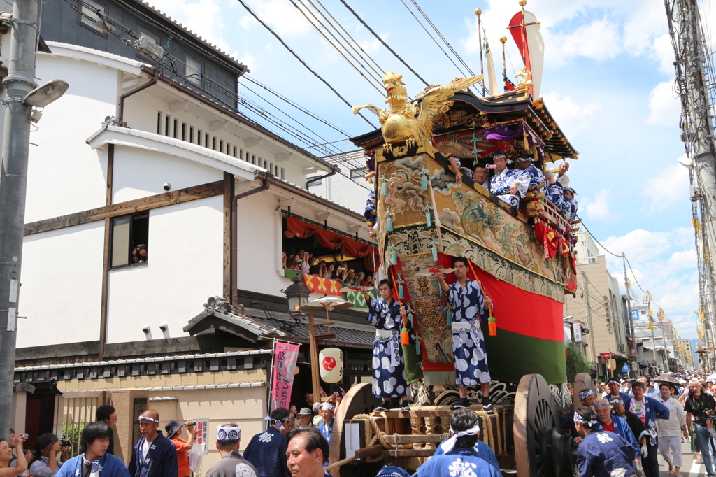 祇園祭　山鉾巡行